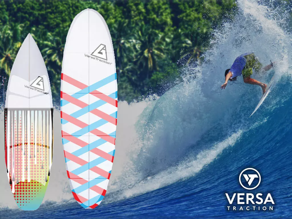 VersaTraction Surfboard Traction Grip Tail Pads