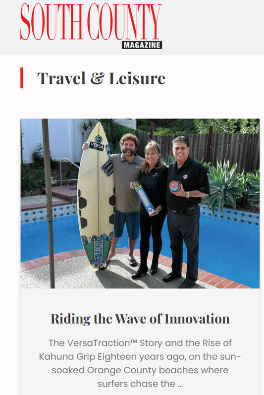 VersaTraction Featured in South County Magazine