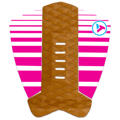 VersaTraction Pink Stripes Gradient Surfboard Tail Pad