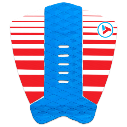 VersaTraction Red Stripes Gradient Surfboard Tail Pad