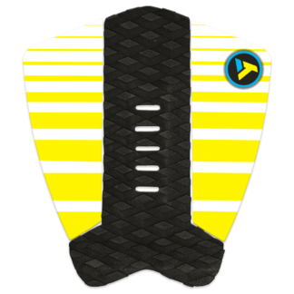 VersaTraction Yellow Stripes Gradient Surfboard Tail Pad