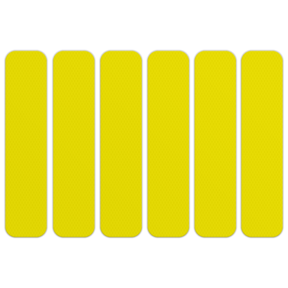 VersaTraction 2" x 9" Marine & Industrial Traction Treads - Yellow