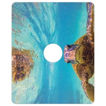 Kahuna Grip Sea Turtle 1 Shower Mat with 6" Drain Hole